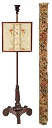 AMERICAN CLASSICAL CARVED MAHO