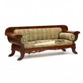 AMERICAN CLASSICAL CARVED MAHO