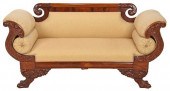AMERICAN CLASSICAL CARVED MAHO