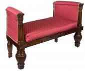 AMERICAN CLASSICAL CARVED MAHO