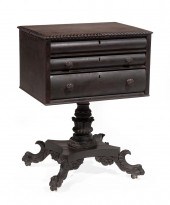 AMERICAN CLASSICAL CARVED MAHO