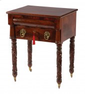 AMERICAN CLASSICAL CARVED MAHO