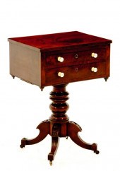 American Classical carved maho