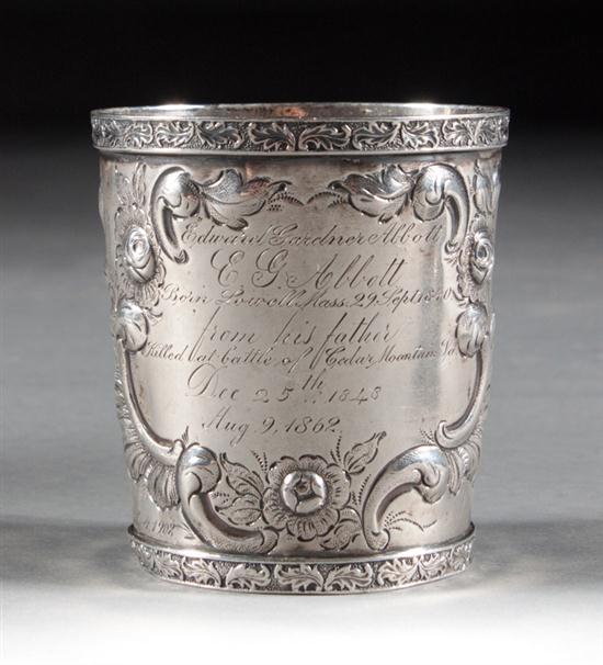 American Classical coin silver