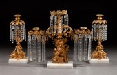 American Classical gilt-brass