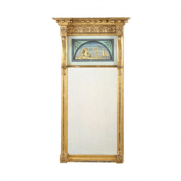 AMERICAN CLASSICAL GILT EGLOMISE