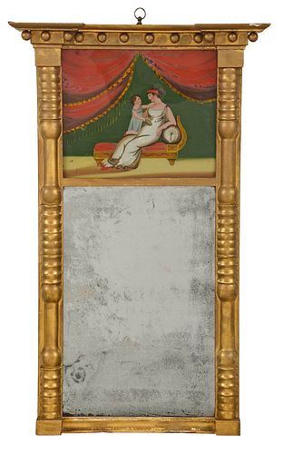 AMERICAN CLASSICAL GILTWOOD AND