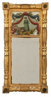 AMERICAN CLASSICAL GILTWOOD AN