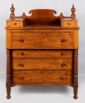 AMERICAN CLASSICAL INLAID BIRD