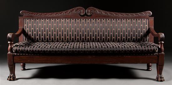 American Classical Revival carved