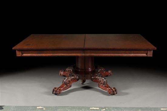 American Classical Revival mahogany