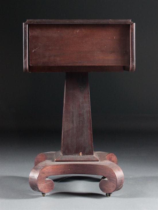 American Classical Revival mahogany