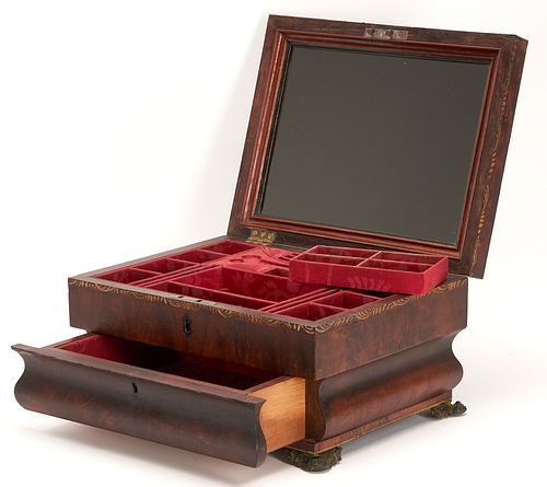 AMERICAN CLASSICAL ROSEWOOD JEWELRY