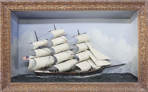 AMERICAN COASTAL SCHOONER SHADOW