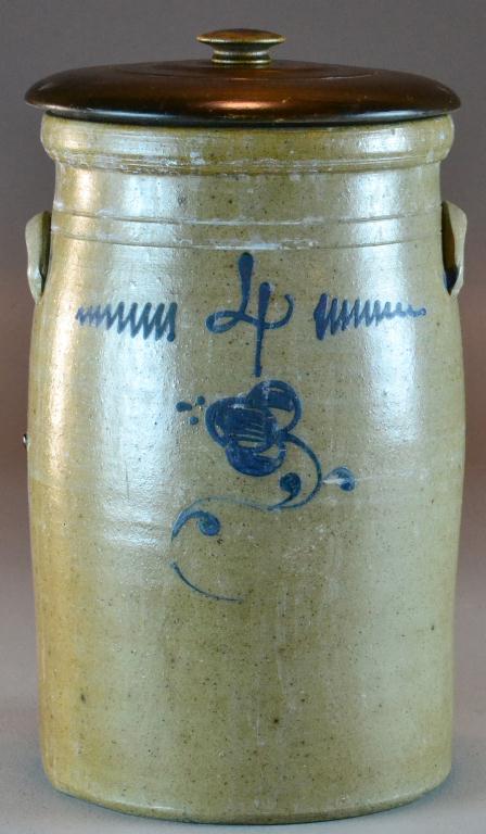 American Cobalt Decorated Stoneware