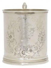 AMERICAN COIN SILVER HANDLED C