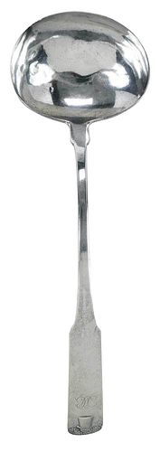 AMERICAN COIN SILVER LADLEearly