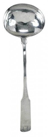 AMERICAN COIN SILVER LADLEearl