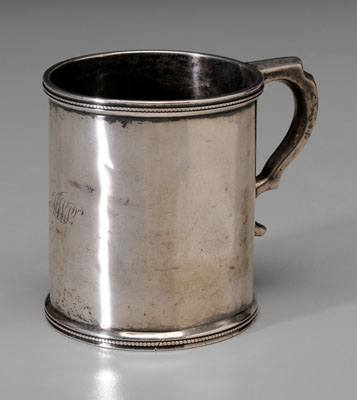 American Coin Silver Mug St. Louis,