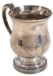 AMERICAN COIN SILVER MUGPhilad