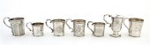American coin silver mugs New