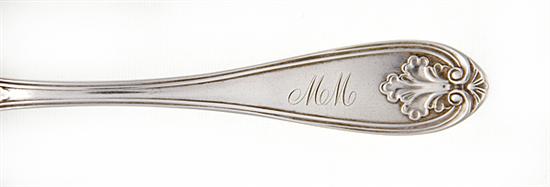 American coin silver serving pieces