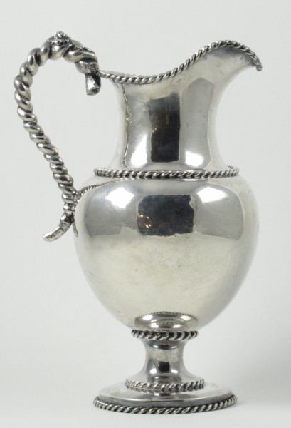 American Coin Silver Water