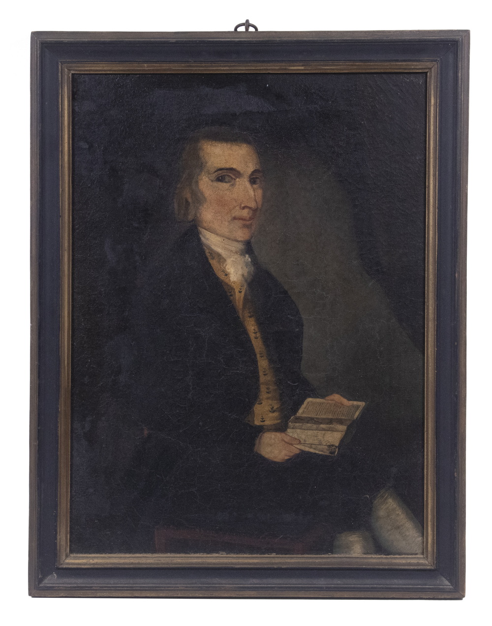 AMERICAN COLONIAL ERA PORTRAIT OF A