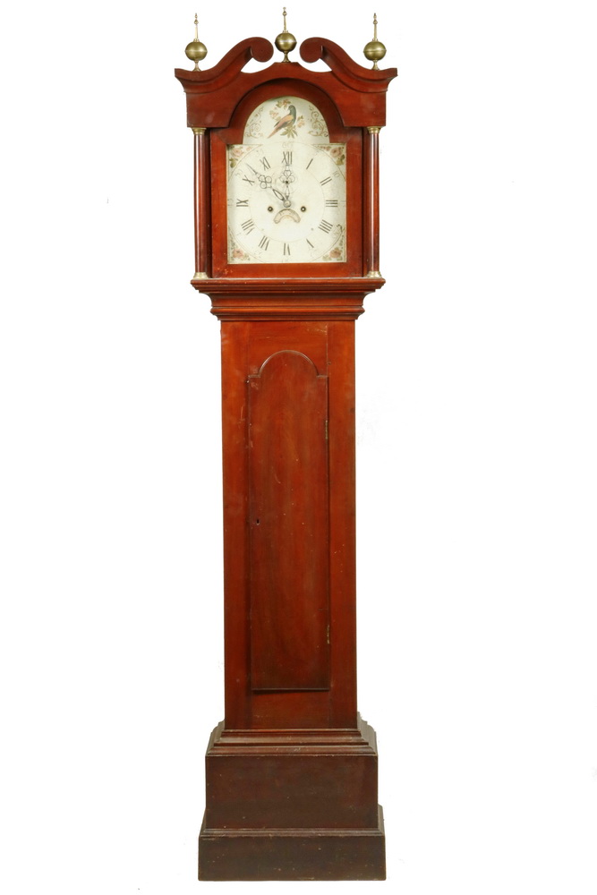 AMERICAN COLONIAL TALL CLOCK 18th