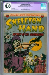 AMERICAN COMICS GROUP SKELETON