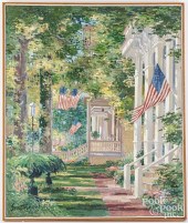AMERICAN CONTEMPORARY OIL ON C