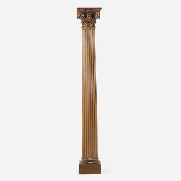 American. Corinthian column. 19th