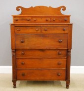 AMERICAN COUNTRY CHESTA 19th c