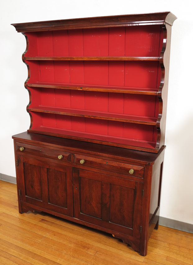 AMERICAN COUNTRY OPEN HUTCH: Shaped