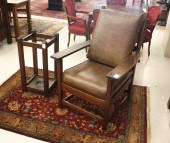 AMERICAN CRAFTSMAN OAK ARMCHAI