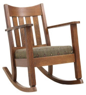 AMERICAN CRAFTSMAN OAK SLAT BA