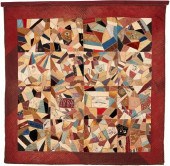 AMERICAN CRAZY QUILT WITH PICT