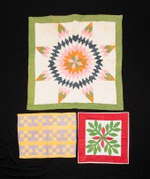 AMERICAN CRIB QUILT AND TWO DO