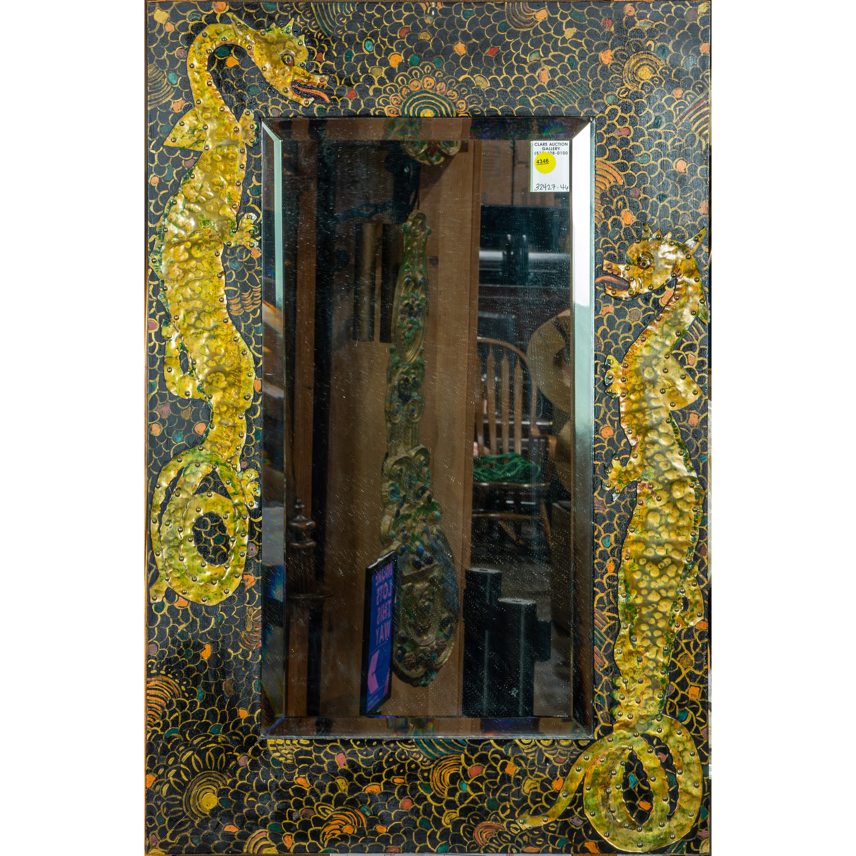 AMERICAN CUT BRASS MOUNTED