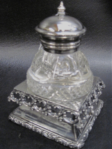 AMERICAN CUT CRYSTAL & SILVERPLATED