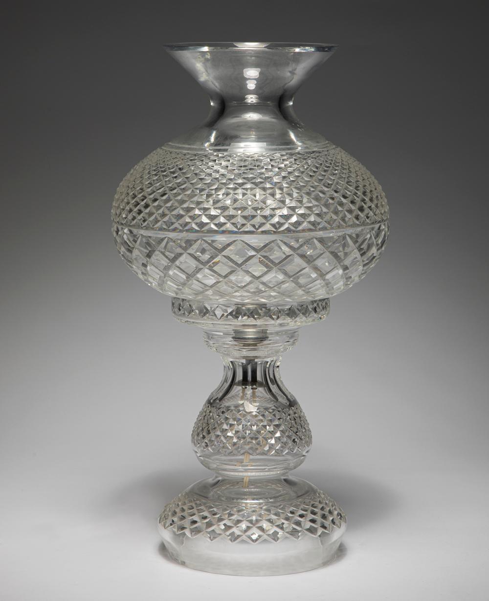 AMERICAN CUT GLASS TABLE