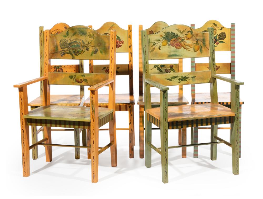 AMERICAN DINING CHAIRS SIGNED