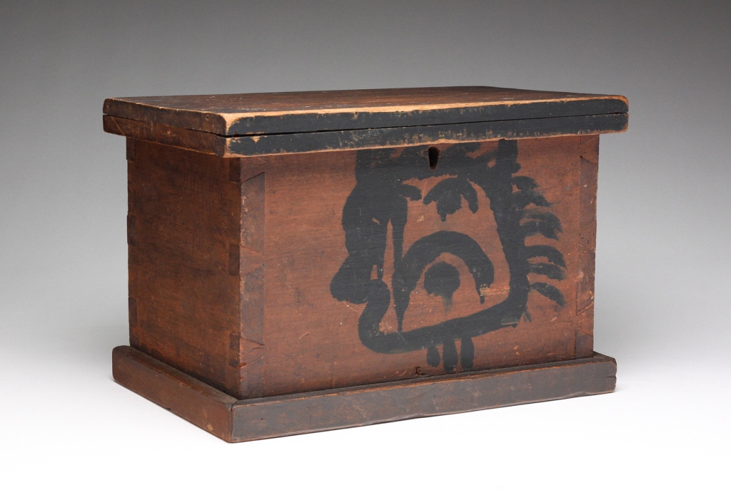 AMERICAN DOCUMENTS BOX. Reputedly