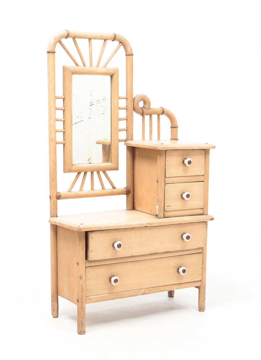 AMERICAN DOLL SIZE DRESSER. Circa