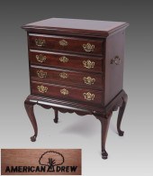 AMERICAN DREW MAHOGANY SILVER