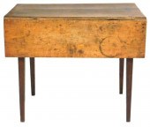 AMERICAN DROP LEAF TABLE, 19TH