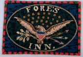 AMERICAN EAGLE HOOKED RUG, PRO