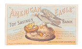 AMERICAN EAGLE TOY SAVINGS BAN