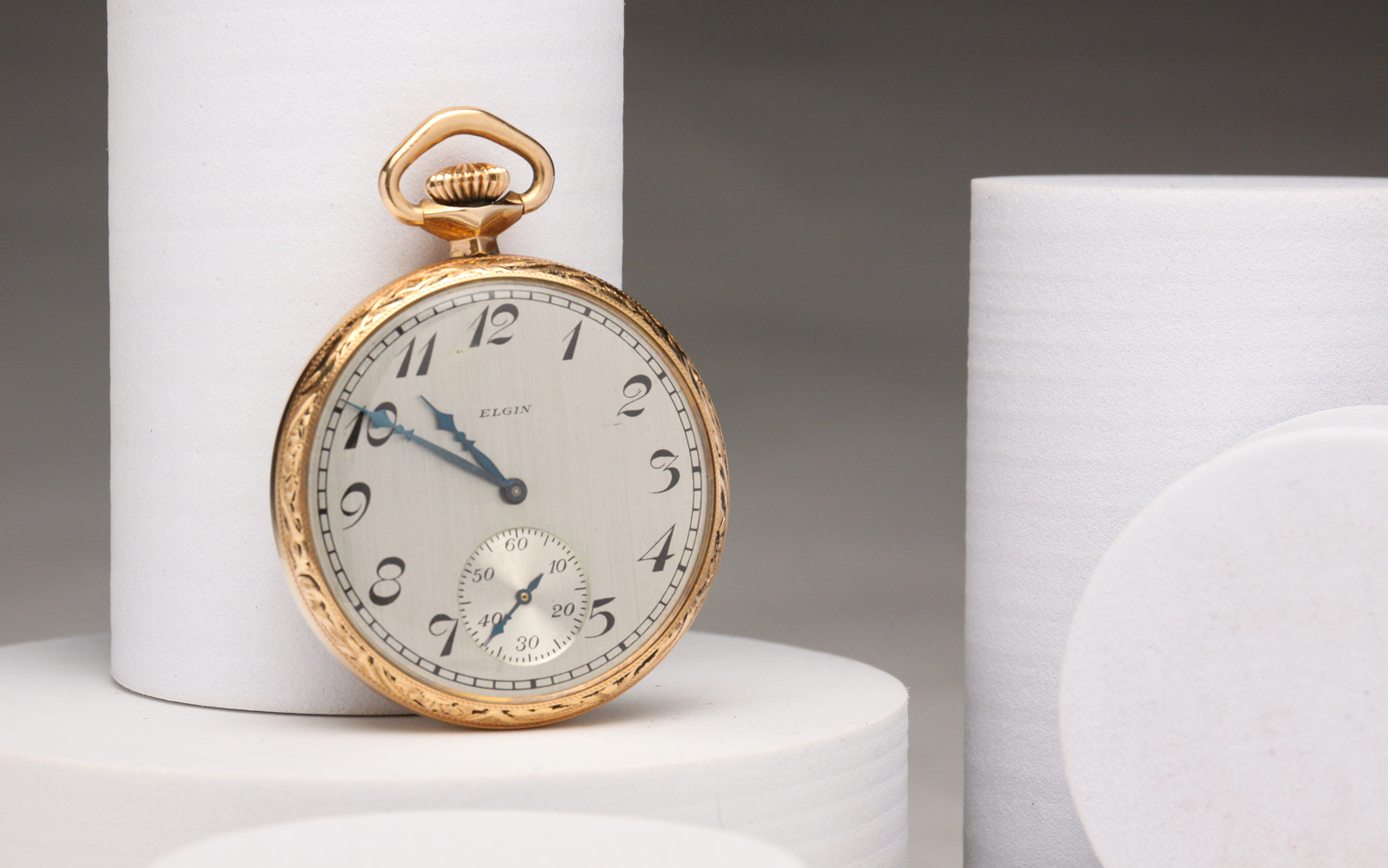 AMERICAN ELGIN 8 SIZE POCKET WATCH.