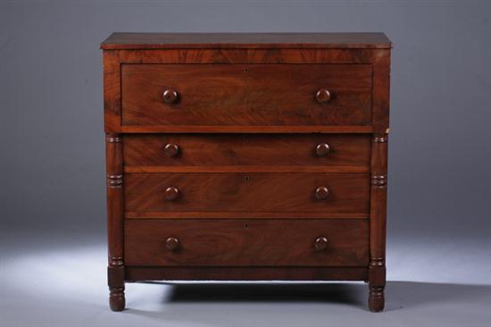 AMERICAN EMPIRE MAHOGANY AND